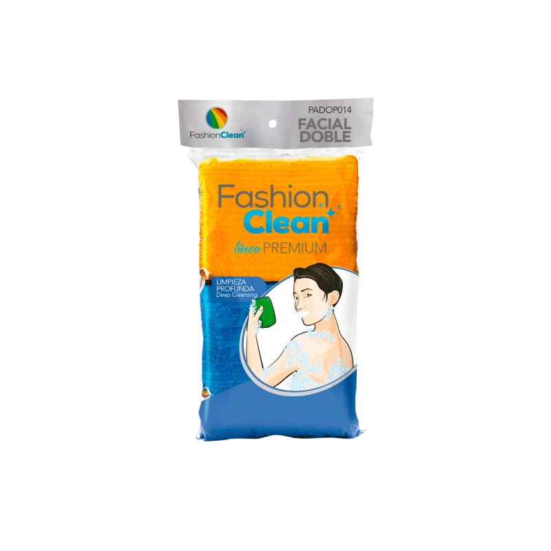 ESTROPAJO SALUK FACIAL DOBLE